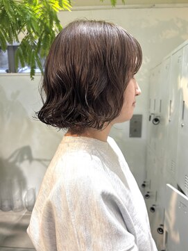 メゾンアクア 表参道(Maison ACQUA) ミディアムパーマデジタルパーマボブパーマ表参道ボブパーマ