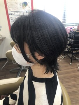 美容室 アンジェ(Ange) ミディアムレイヤー