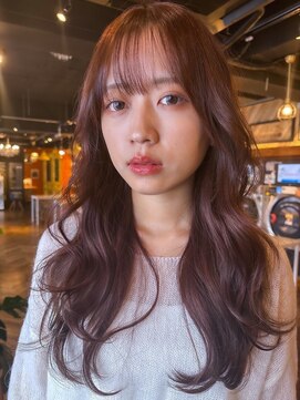 キーゴ 博多(KY-GO.) ピンクベージュ×ロングヘア