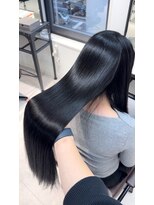 シェノン 梅田(CHAINON)&nbsp;梅田/着物ヘア/大人ガーリー/ダークアッシュ/似合わせカット