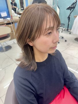 アッシュ 下北沢店(Ash) 前髪で変わる!顔まわりレイヤーボブ