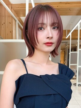 エイミーバイアフロートザガーデン 浦和店(amie by afloat the garden) 顔周りの後れ毛がかわいいシャギーレイヤー【浦和】