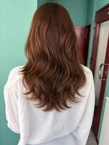 モルト 麻生(molt)&nbsp;韓国風　ハイレイヤーカット　ダークブラウン