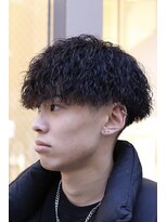 リスター(ReStar)&nbsp;心斎橋ツイストスパイラルパーマ波巻きフェザーマッシュ