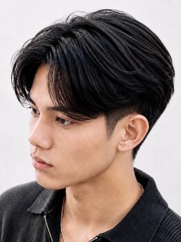 レオン 読谷店(LEON)の写真/清潔感と今っぽさを両立。メンズカット＋眉デザインで仕事も休日も好印象に。