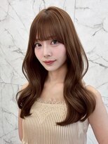 アイドットプラス オオサカ 心斎橋 難波(i.+OSAKA)&nbsp;小顔×ナチュラルブラウン/レイヤーミディアム/ハッシュカット