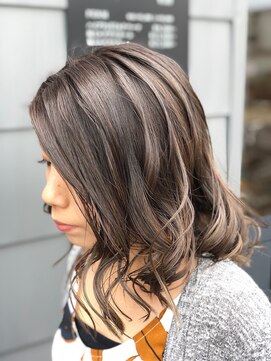 ブロス ザ ヘアー(bros.THE HAIR) ☆ハイライト×グレイジュ☆