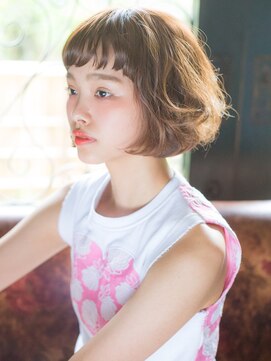 ファイブボックスヘアー 広島(five vox hair) ふんわりショートボブ