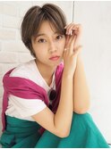 小顔ナチュラルショート