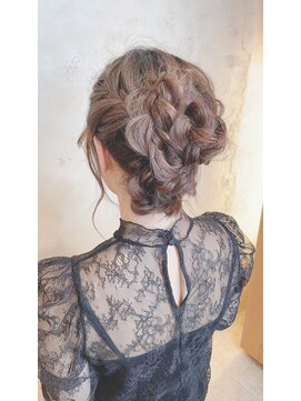 ニスル 町田店(NISURU) 似合わせカット/大人ガーリー/ダークアッシュ/着物/町田/町田駅