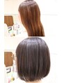 アフラワーヘア(a FLower HAIR)&nbsp;縮毛矯正、電子トリートメント、ハイライトでビッグチェンジ！