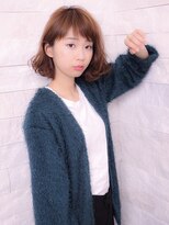 デイジー インデックスヘア 大島店(DAISY index hair)&nbsp;小顔外ハネミディアム☆20代30代40代☆大人かわいいボブルフ