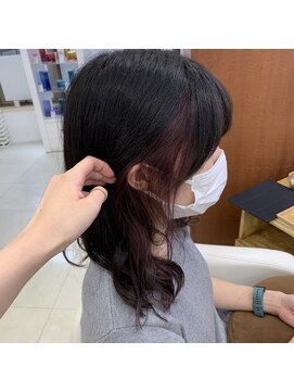 クラン 六甲道(Chlan) 耳掛けがかわいいインナーバイオレット