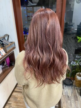 ヘアー リードレス(hair Re:dress) 20代30代40代大人かわいいゆるふわ愛されシルキーピンクベージュ