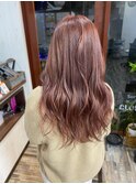 20代30代40代大人かわいいゆるふわ愛されシルキーピンクベージュ