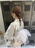 【Feria松山】夏×浴衣で編みおろしヘア-相原愛梨-