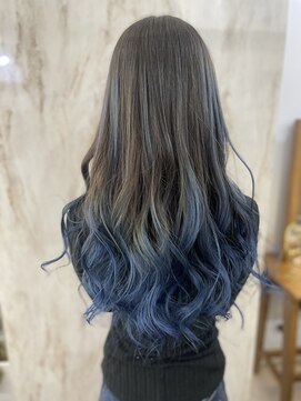 ラビス(Lovis) ミディアム/暗めカラー/デザインカラー/フェイスフレーミング