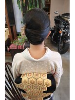 ベル(BELL)&nbsp;シンプル和装ヘアセット【BELL用賀/桜新町】