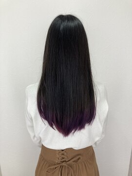 シエル 立川店(CIEL) 【CIEL 佐藤】テールカラー　パープル