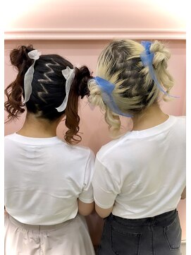 リアン(lien) イベント前お揃いヘアメ