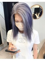 シピ バイ ブレス(shipi. by brace)&nbsp;ラベンダー/シルバー/インナーカラー