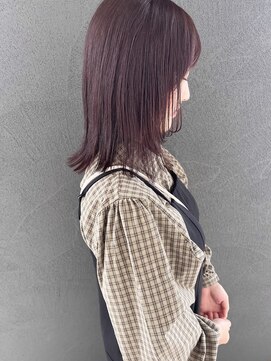 イロ プラス 南田宮店(iro+) 【nobuyo】mauve pink  × medium layer