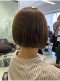 【佐々木】フラットボブ