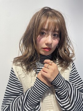 アヴァンスアンス 広島袋町店(AVANCE.ens) 撮影 カラーベージュカラー