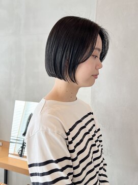 ニコ トウキョウ(nico TOKYO) ミニボブぷつっとボブ切りっぱなしボブショートボブ