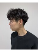 メンズパーマ/波巻きパーマ/メンズカット/ツイストスパイラル