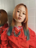 キャロルガーデンズ ボコカ 表参道(Carroll Gardens bococa)&nbsp;グラデーション/オレンジ/ミント/design color【azu担当】表参道