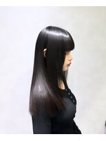 エイチエムヘアー サッポロ(HM HAIR Sapporo) ブルーブラック×Premium髪質改善tr×Premium美髪矯正
