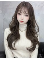 オリジンズヘアーセカンド 守谷店(Origins hair 2nd)&nbsp;カーキ系グレージュカラー×BYKARTE TR