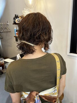 ポーズ(PAUSE) 大阪　梅田　ブリーチパーマ