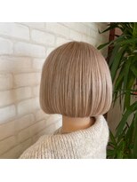 ビスイル 秋葉原店(Vis ill) 大人可愛い丸みボブピンクラベンダーベージュベビーピンク