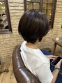 トータルビューティーサロン プリエ(prier) 丸みショートで、すっきり美シルエットに◎
