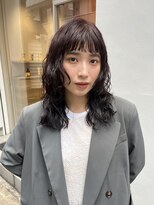 メルト 西梅田店(melt)&nbsp;#フェイスレイヤー　＃ミディアムパーマ