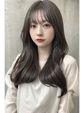 グロウ 赤羽(grow) 髪質改善＊あざとい艶髪ダークシルキーベージュ　【grow赤羽】