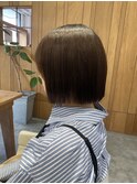 切りっぱなしボブ