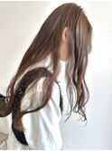 brown × long