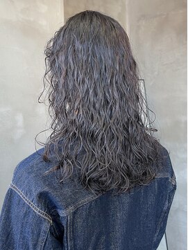 テトヘアー(teto hair) くるくるパーマ　スパイラルパーマ　強めパーマ　パーマロング