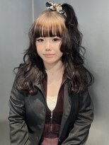 ペレ 梅田(PELE) ホワイトグレージュ/デジタルパーマ/フェザーパーマ