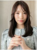 □グレージュ美髪姫カットレイヤーロング406-3戸田公園20代30代