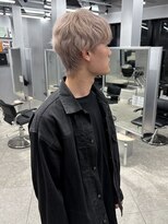 ペレ アネックス 大阪梅田茶屋町店(PELE ANNEX)&nbsp;サーフカール/スパイキーショート/ブルーブラック/梅田