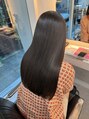 アンヘアー 元町三宮(UNHAIR)&nbsp;【髪質改善ストレート】柔らかく自然で扱いやすい質感に！