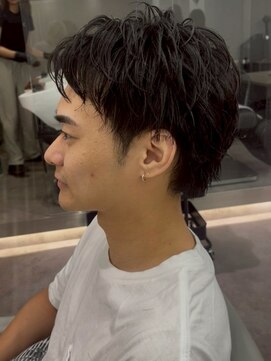 ベイルーム(BAYROOM by HONEY omotesando) アップバングショート/ニュアンスパーマ/ピンカール/黒髪