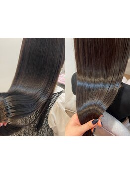 “髪質改善で理想の艶髪へ―。”ダメージレスにこだわったトリートメントで、理想の美を叶える。