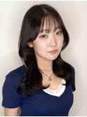 くびれ韓国ヘア×透明感カラーA
