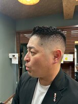 スタンドバーバー 柏(STAND BARBER)&nbsp;MEN’S HAIR/波巻ツイストスパイラル/フェザーパーマ/柏