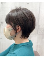 アリアバイエクラート 新宿南口店(ARiA by ECLART)&nbsp;耳かけで小顔に見えるショートボブ